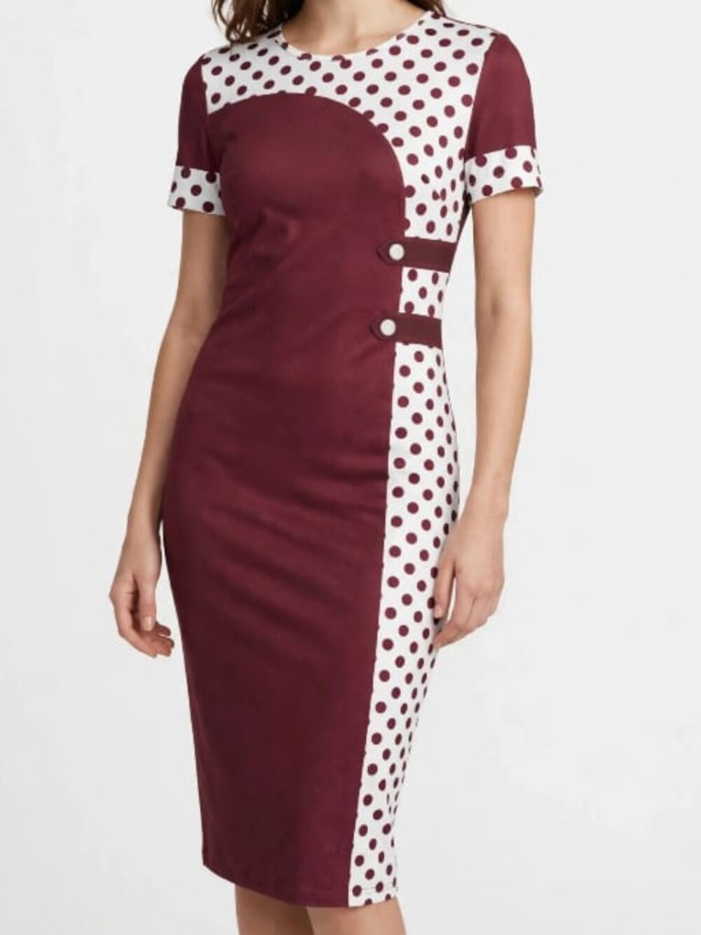 Cute retro polka dot dress